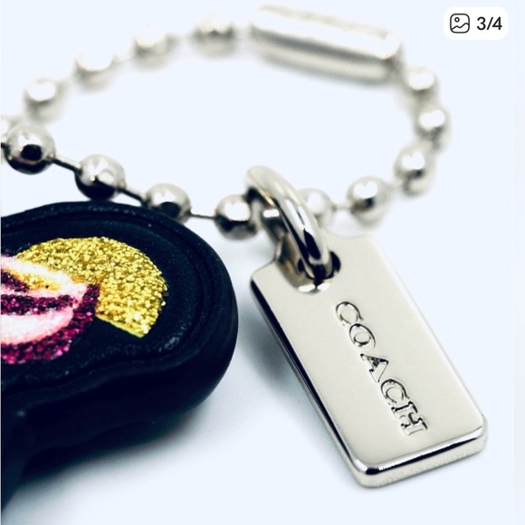 🍸 🦉COACH PARTY OWL BAG CHARM 🍸🦉 - Picture 3 of 4